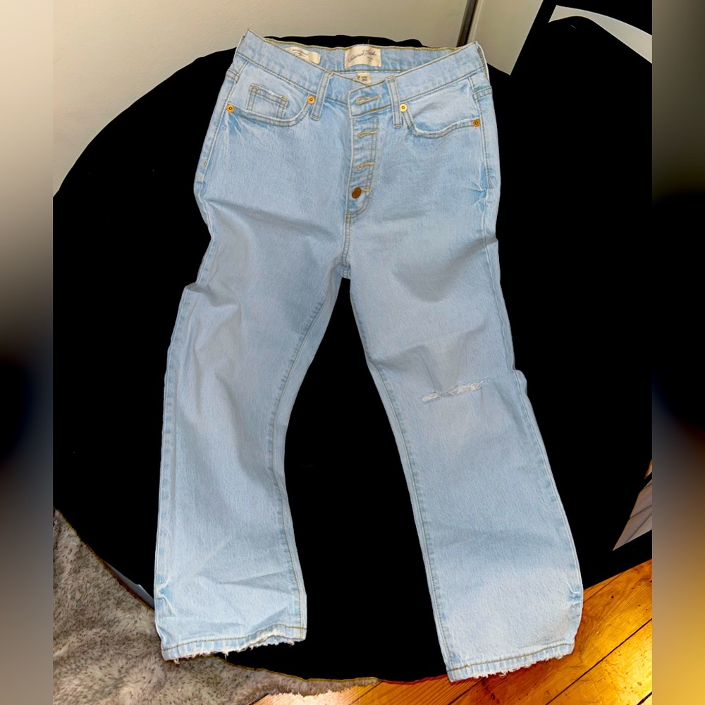 Vintage straight leg denim